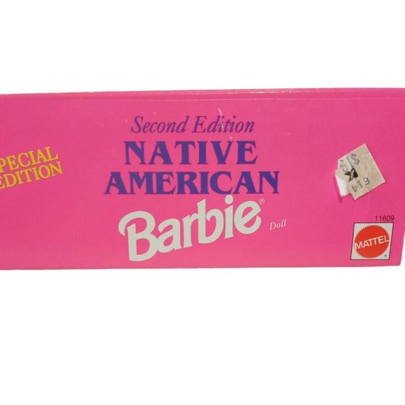Native American Barbie 2nd Edition 11609 Vintage 1993 Dolls of the World MINT - Picture 6 of 11
